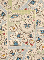 Cloud Birb Sticker Sheet