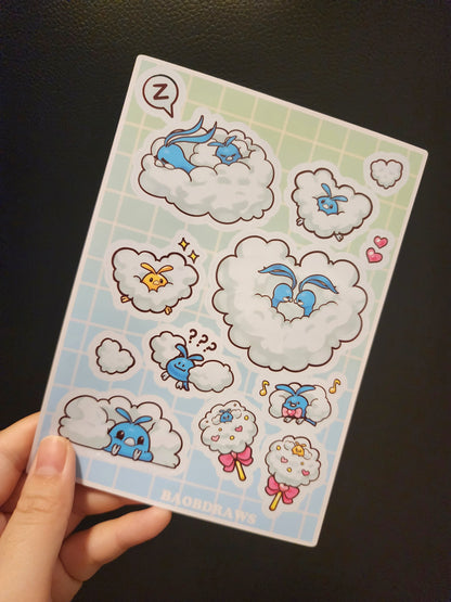 Altaria Sticker Sheet