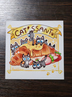 Cat'ssant Mini Print