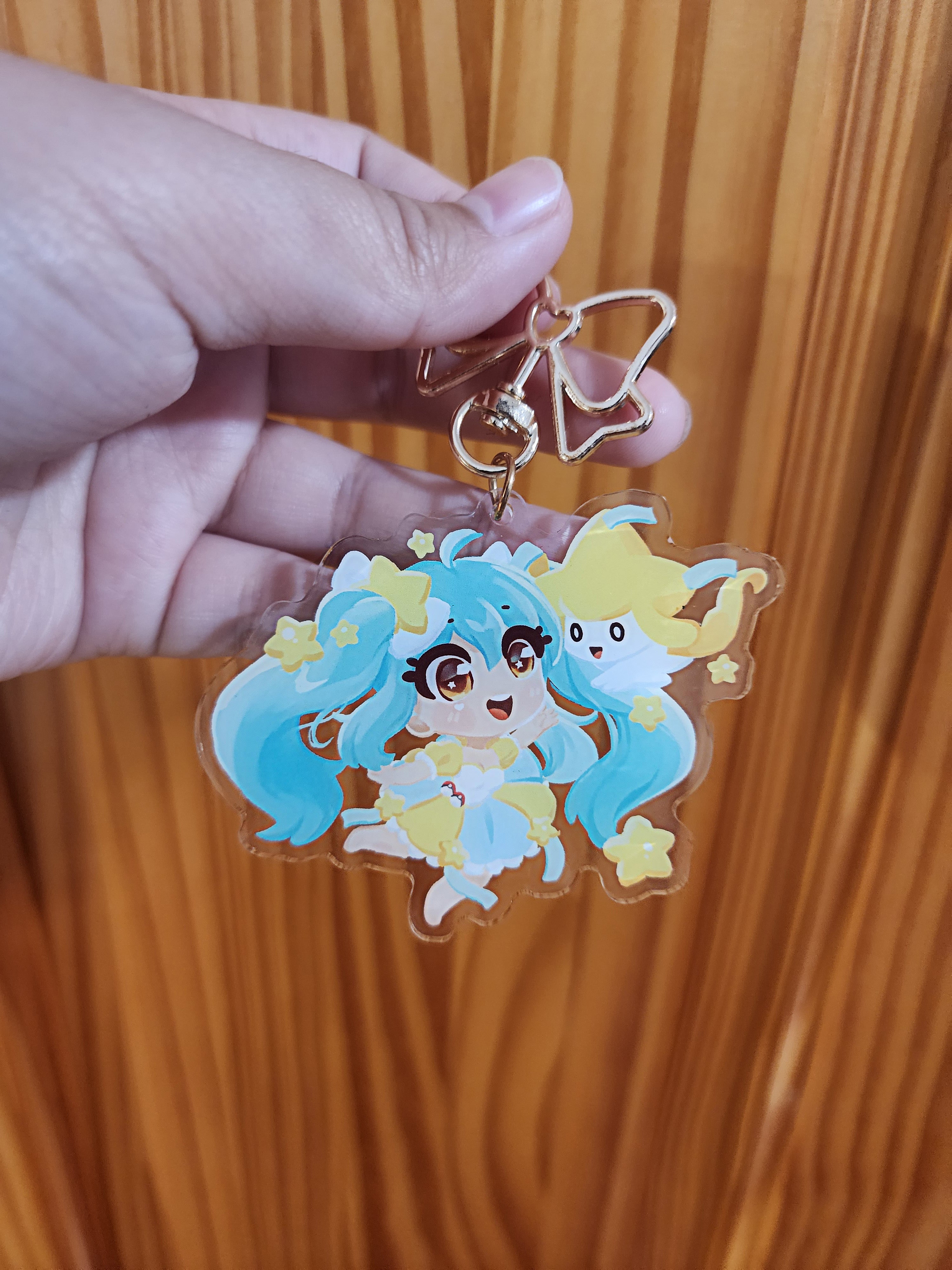 Mikuloid Acrylic Charms