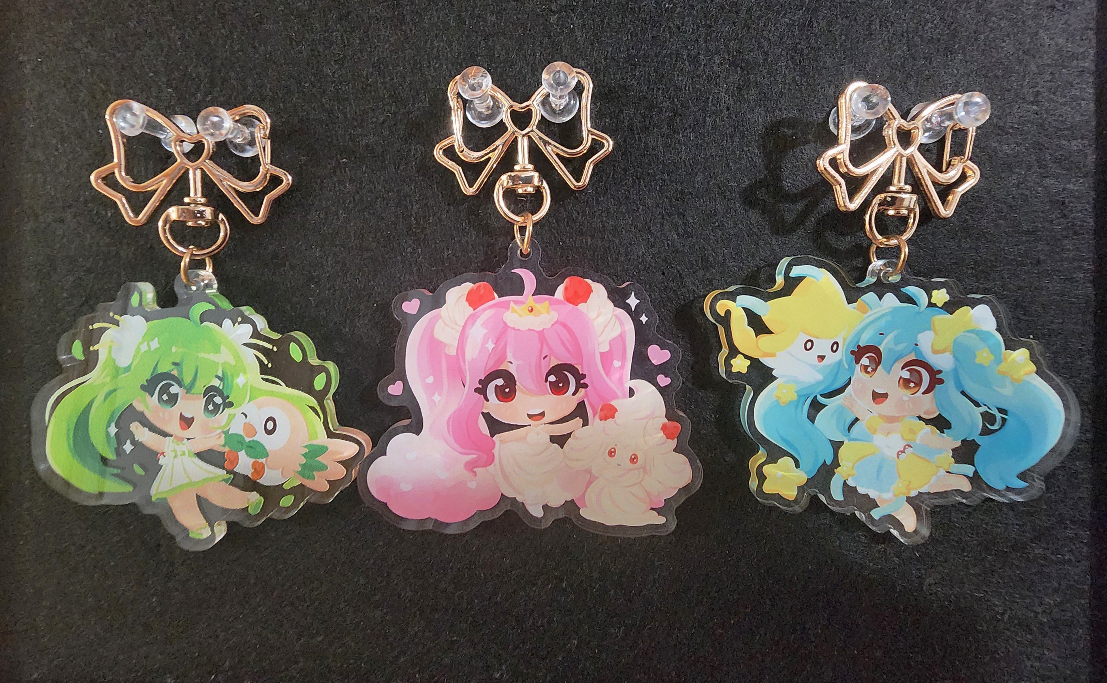 Mikuloid Acrylic Charms