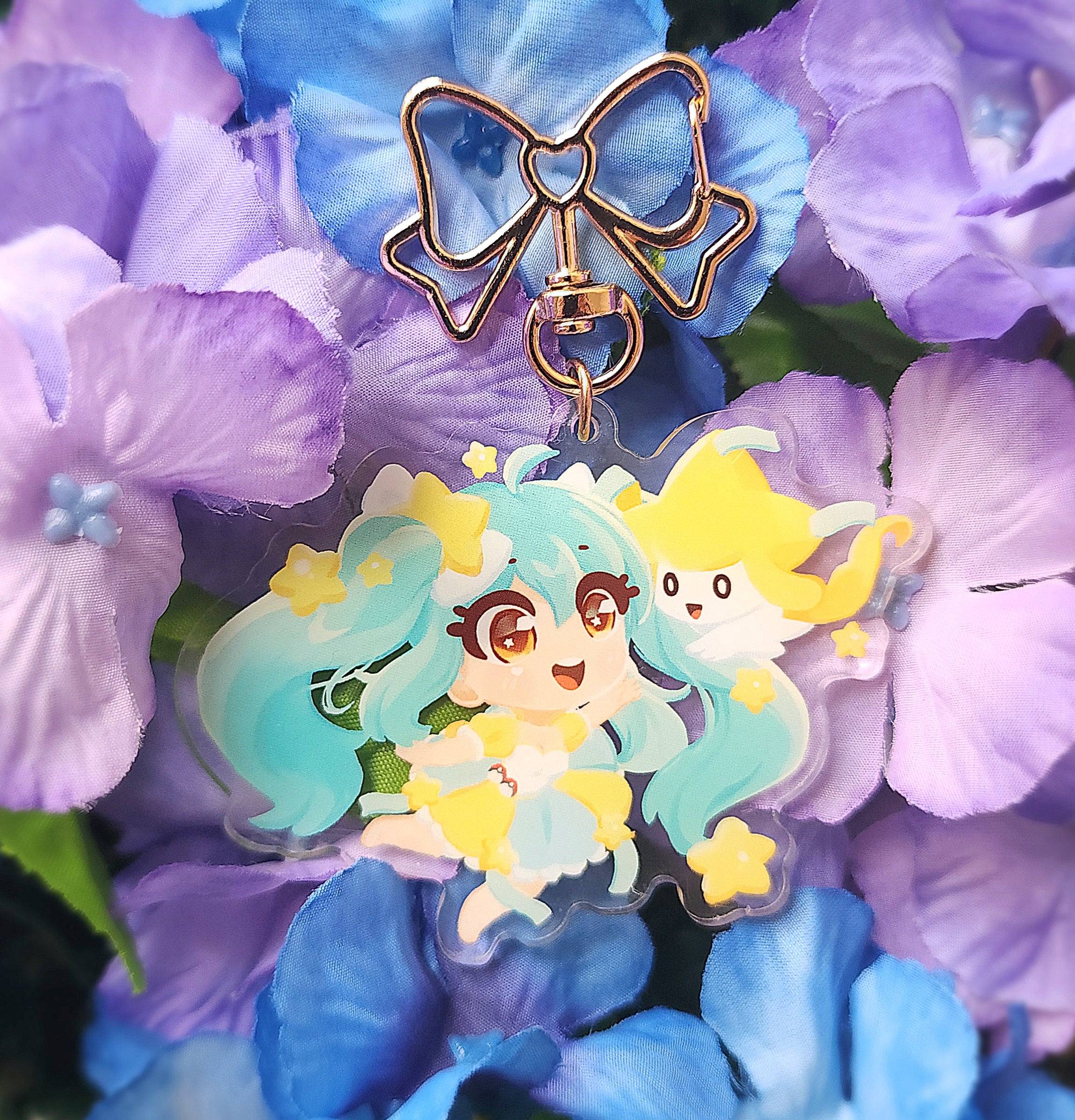 Mikuloid Acrylic Charms