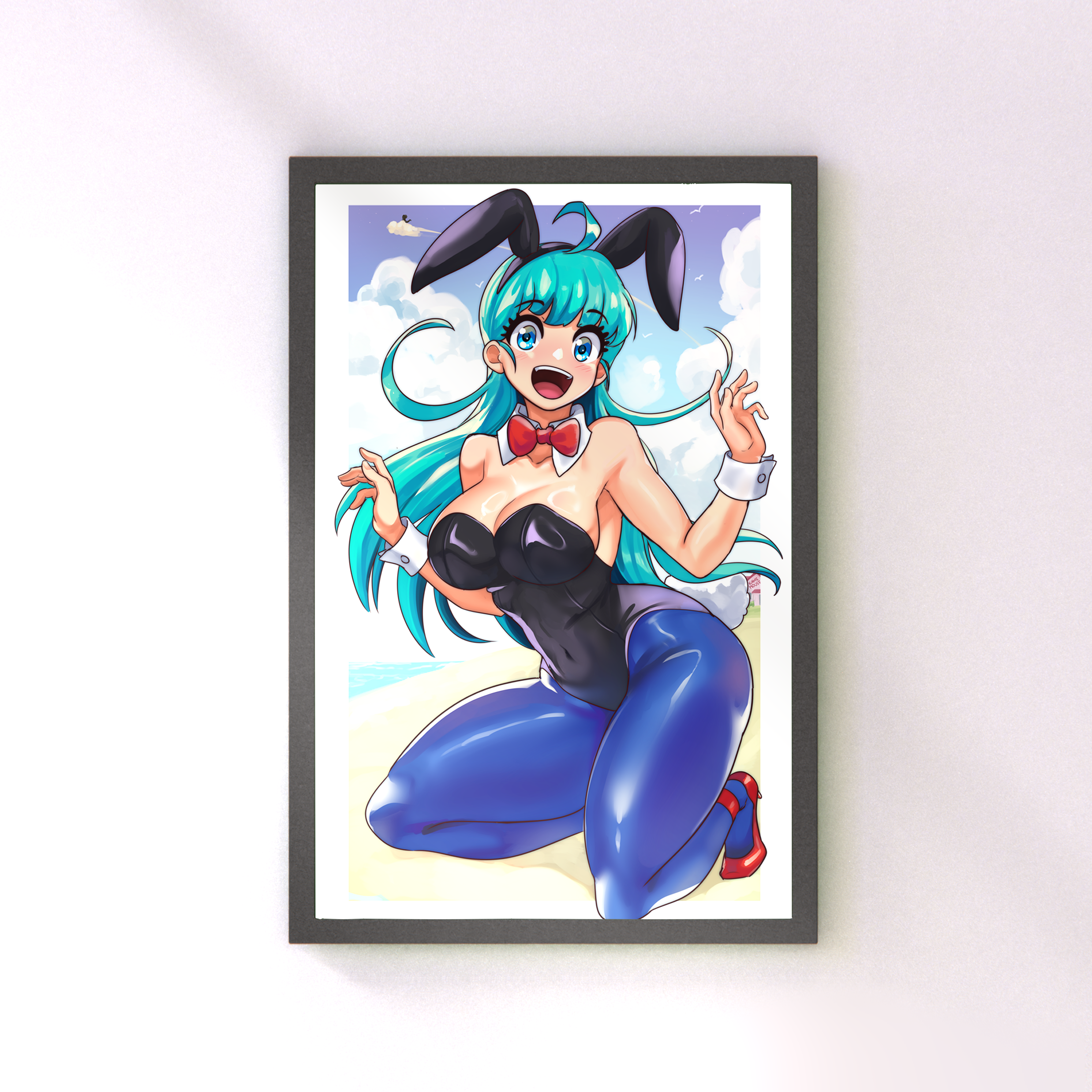 Beach Bunny (11''x17'')