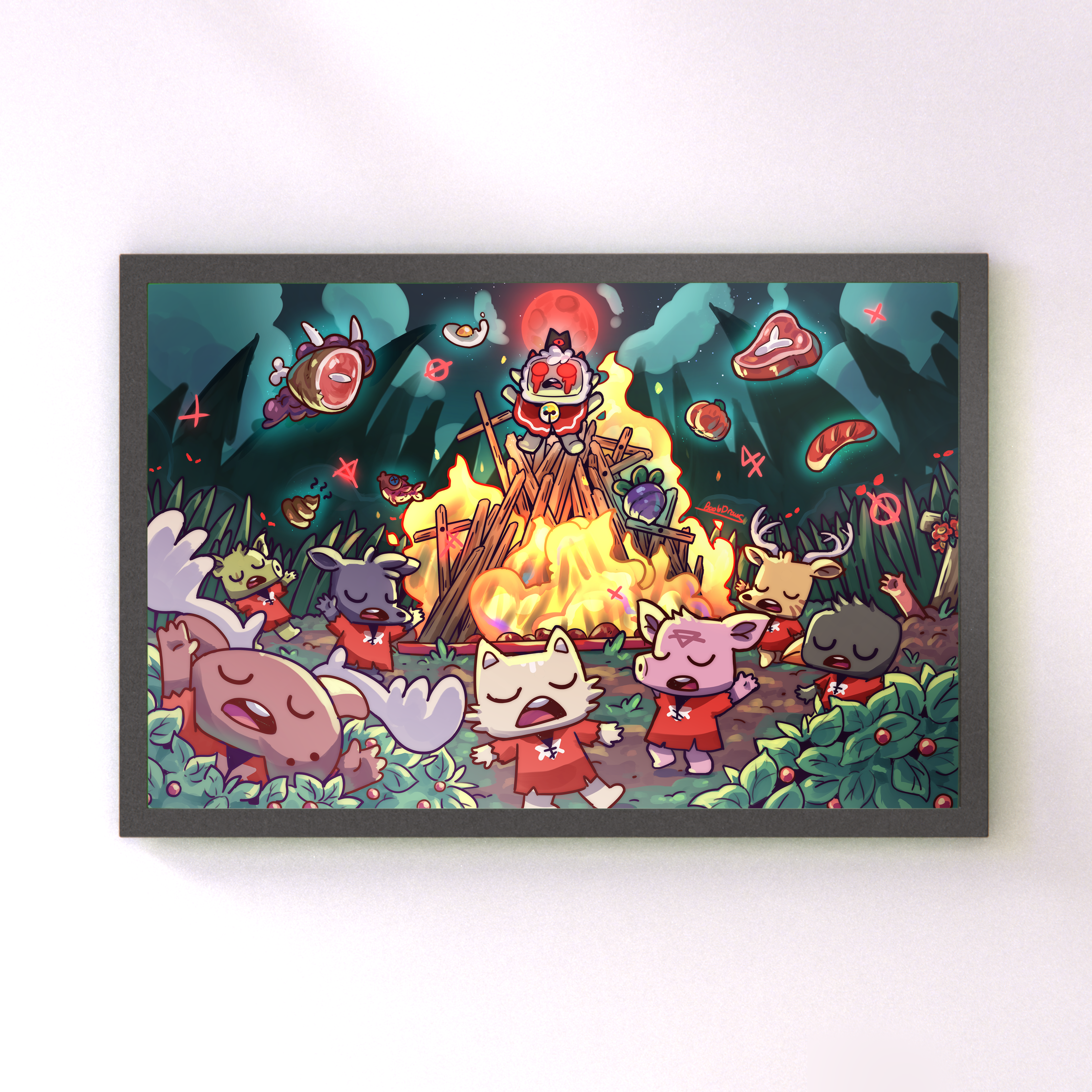 Cult Ritual (11'' x 17'')