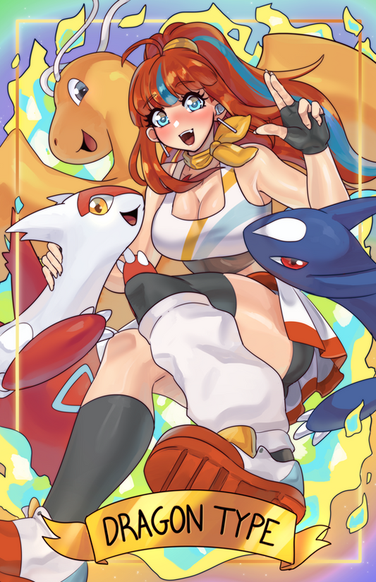 Dragon Type (11''x17'')
