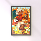 Fire Type (11''x17'')