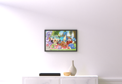 Picnic Mon Fun (11''x17'')