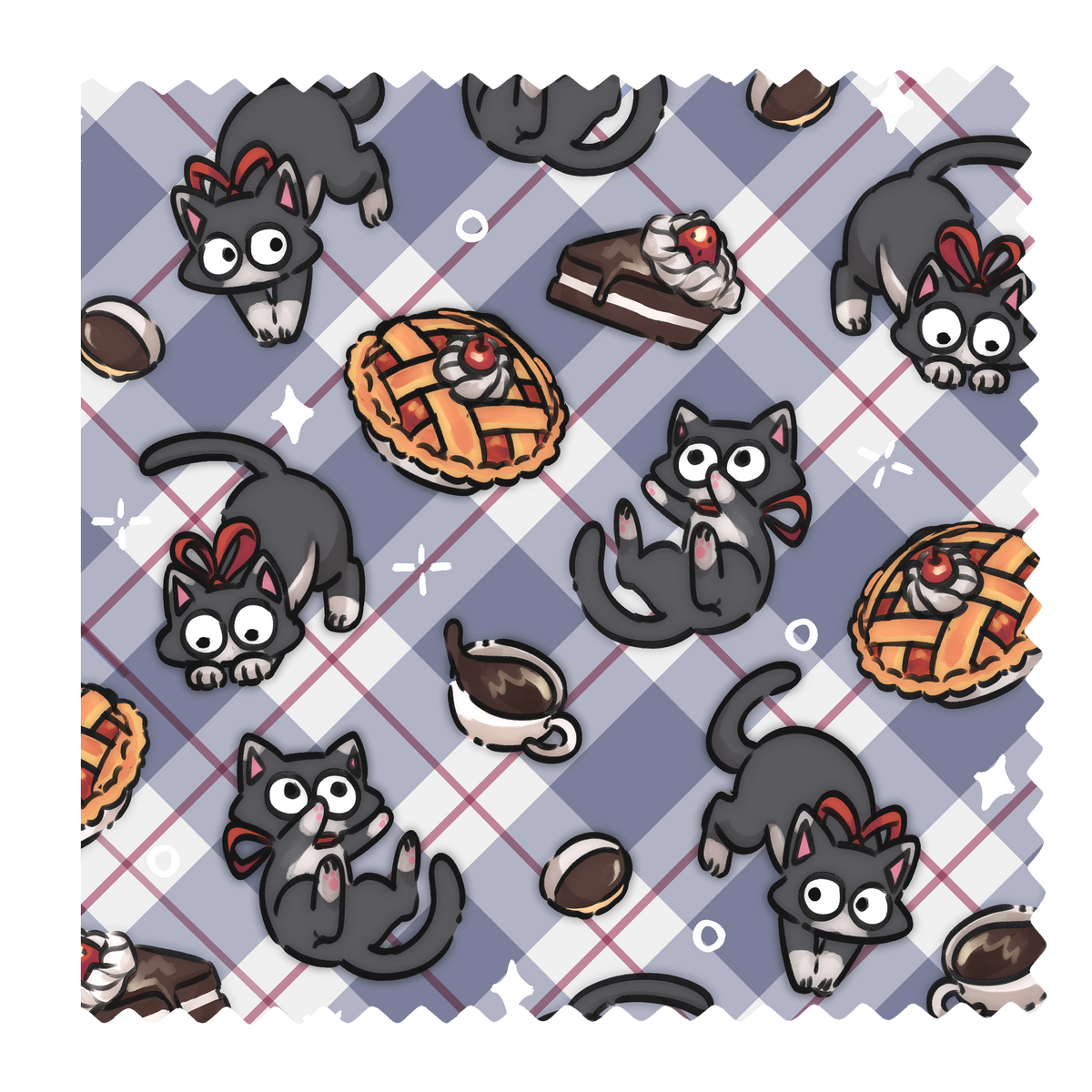 Cat Cafe Cloth