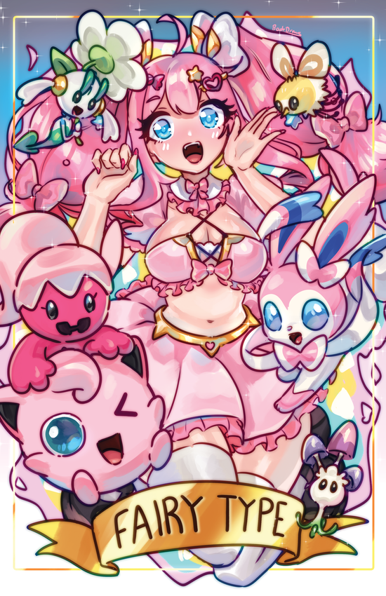 Fairy Type (11''x17'')